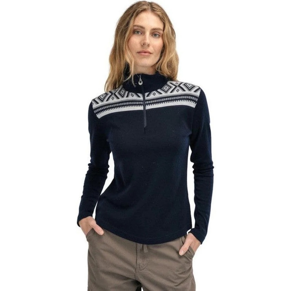 Dale of Norway Cortina Basic Sweater Women’s Navy & White Medium